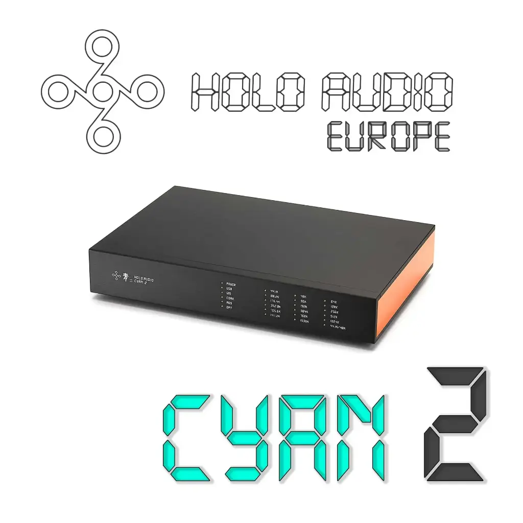 Holo Audio – Cyan 2 DAC (NOS – R2R – DSD1024)