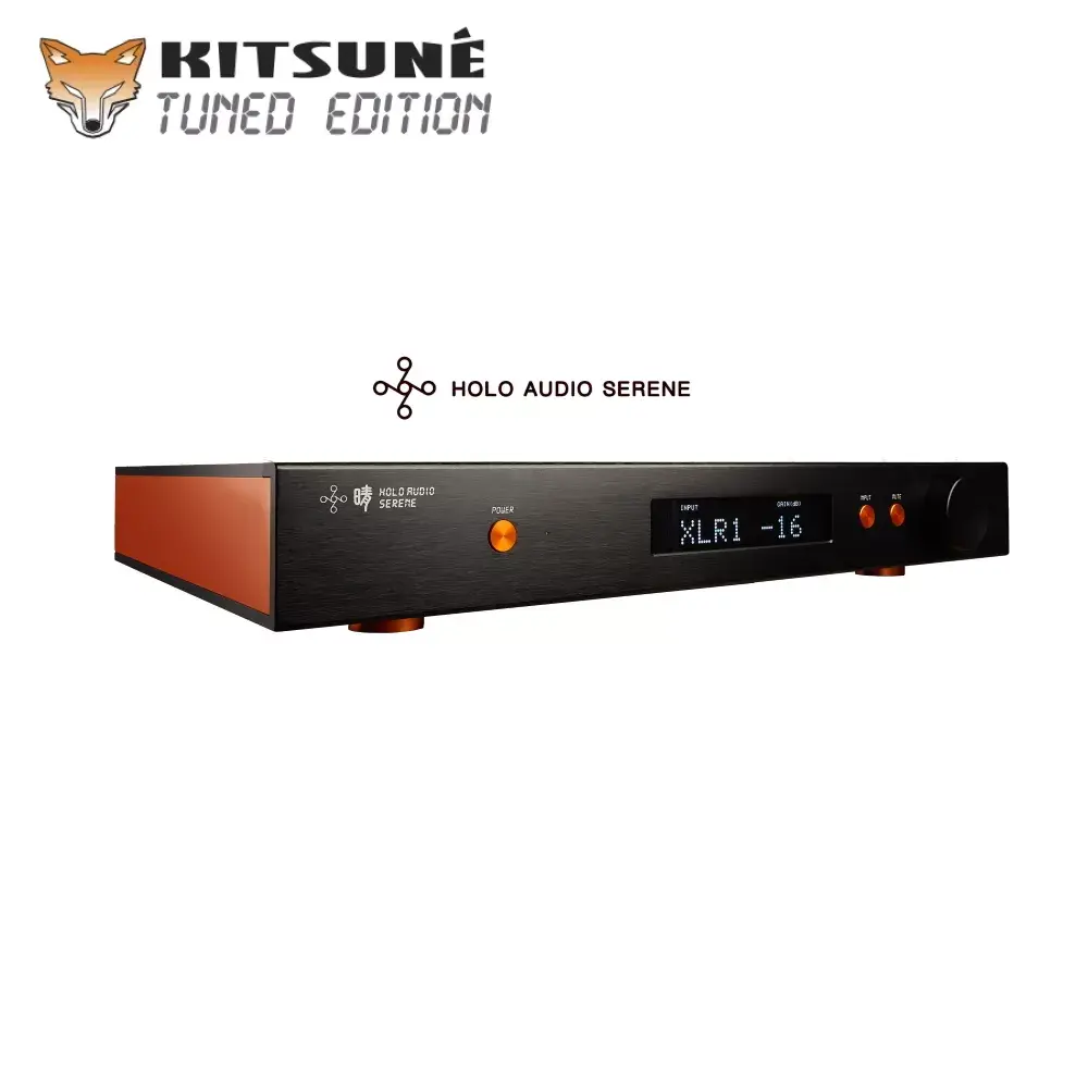 Holo Audio – SERENE KTE - Kitsune Edition Gebalanceerde discrete voorversterker