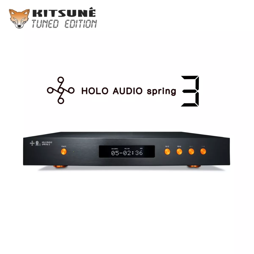 Holo Audio – SPRING 3 DAC KTE Kitsune (R2R – DSD1024)