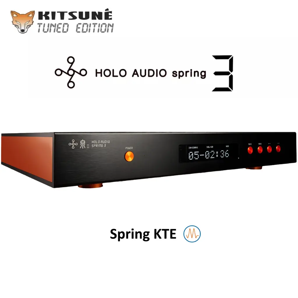 Holo Audio SPRING 3 DAC KTE Kitsune (R2R – DSD1024)