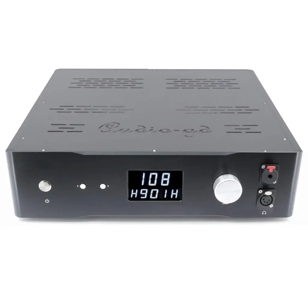 [HEmk3-blck] Audio-GD - HE9 mk3 Regenerative PSU Balanced Pre / Headphone Amplifier (RCA, XLR, ACSS) (Black)