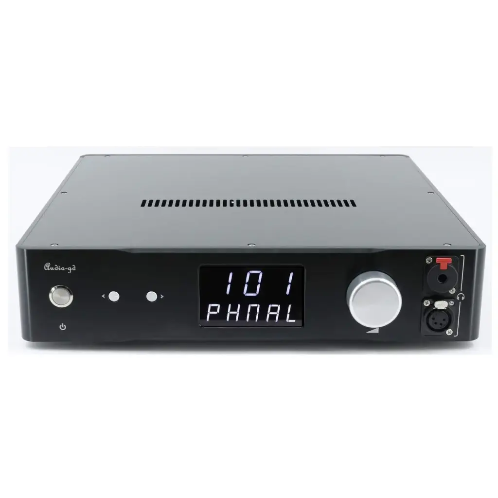 [m9-mk3-blck] AUDIO-GD Master 9 Mk3 - Discreet gebalanceerde hoofdtelefoon- en voorversterker (Black)