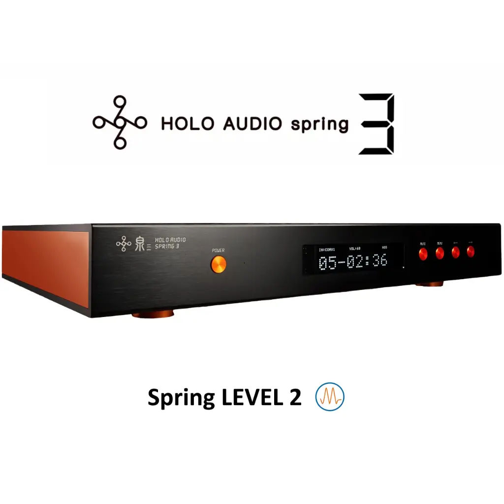 Holo Audio SPRING 3 DAC Level 2 (R2R – DSD1024)