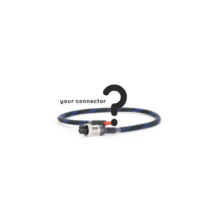 FARAD - L1 cable, 100cm, GX16-4 to custom connector
