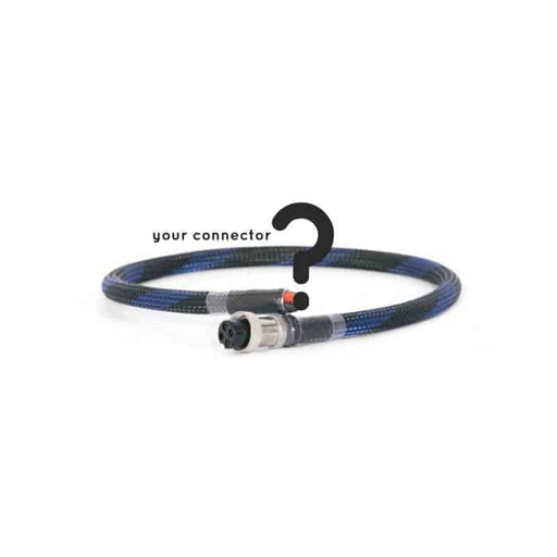 [fp-l2-classic-50cm-custom] FARAD - L2 Klassieke kabel, 50cm, GX16-4 naar aangepaste connector