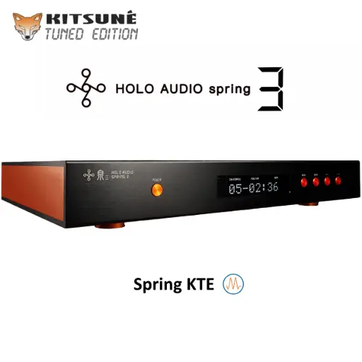 [sp3-kte] Holo Audio SPRING 3 DAC KTE Kitsune (R2R – DSD1024)