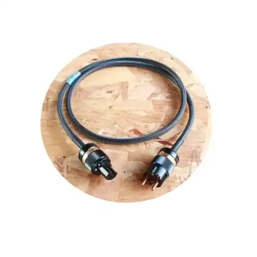 [mway-1dw-g-ieg-rc-pwr] M-Way - Power Cable 1DW Gold - IeGO Red Copper (1.75 meter)