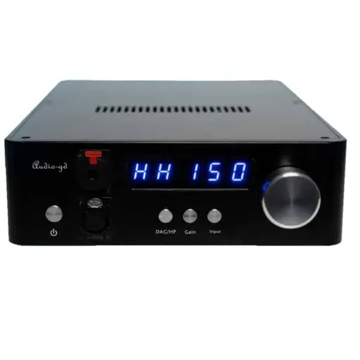 [d28.38] Audio-GD - D-28.38 Volledige optie - Discreet gebalanceerd ES9038 PRO DAC (PCM / DxD / DSD) Pre- en hoofdtelefoonversterker