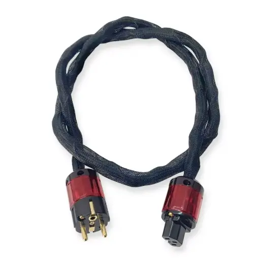 [pwr-4N] Audio-GD - Power Cable IEC Schuko - C13 - 4N Copper 1.5m
